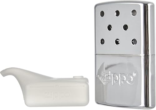 Miniatura 5 de Zippo - Calentador de manos recargable de 6 horas, portátil, recargable, sin olor, funciona con líquido para encendedor Zippo, incluye tecnología de