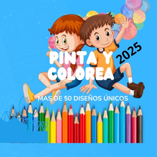 Pinta y colorea 2025: más de 50 diseños únicos