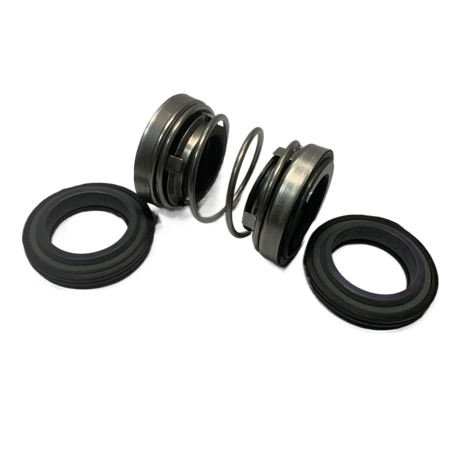 Trojtbuhq 202-12 S S V(5 Pcs) 202-12 202-15 Double Face Mechanical Seals (Material: Ca/Ce/Nbr, Sic/Sic/Vit) Shaft Size 12Mm/15Mm(202-12 S S V(5 Pcs))