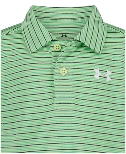 Image of Under Armour Boys' Matchplay Short Sleeve Golf Polo, Lightweight Performance Stretch, Logo Detailing