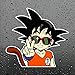 RJGOPL FTC-932 Dragon Ball Goku Fluggepäck Aufkleber Reisetasche wasserdicht wasserdicht tragbare Gitarre Batterie Auto Aufkleber Aufkleber Breite 15 cm FTC-932-A bunt