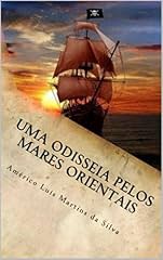 Capa de UMA ODISSÉIA PELOS MARES ORIENTAIS: As Aventuras de Pedro Duarte e Allaji - LIVRO 1