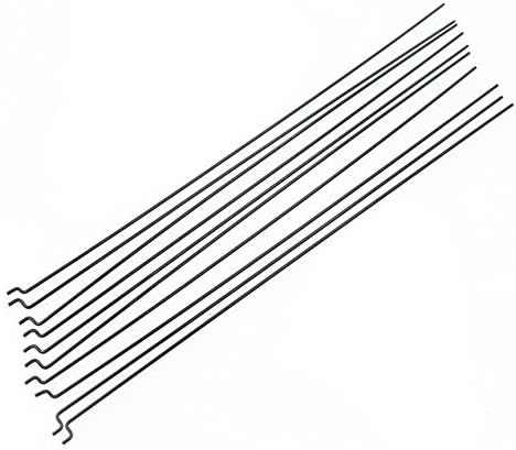 Miniatura 6 de Hobbypark Tapones de enlace del conector de la varilla de empuje del avión RC D1.0.118 in y Z Estilo TirónVarillas de empuje 1.0.079 in x L180mm