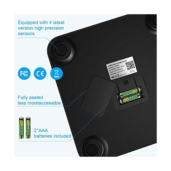 LOFTILLA-Bathroom-Scale-for-Body-Weight-BMI-Scale LOFTILLA Scale for Body Weight, Weight Scale, Digital Bathroom Scale, 396 lb Weighing Scale