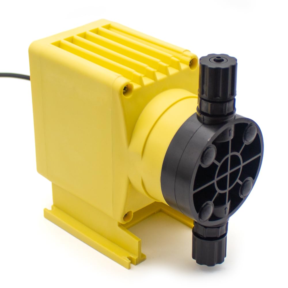 Toplionace Pompa Dosatrice Automatica a Membrana Elettromagnetica da 220 V, Pompa di Flusso Quantitativa Resistente Alla Corrosione Regolabile (30L/H)