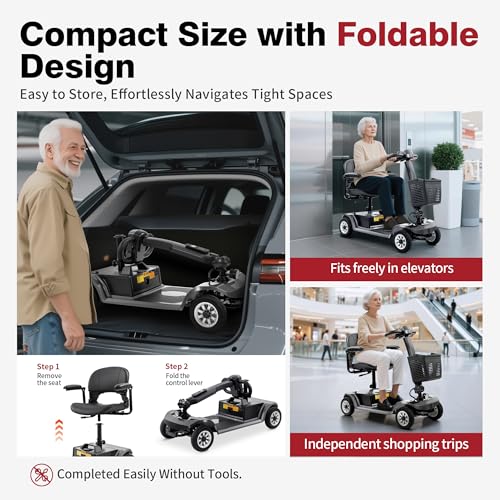 Unificare Easy-Operate Heavy Duty Mobility Scooter