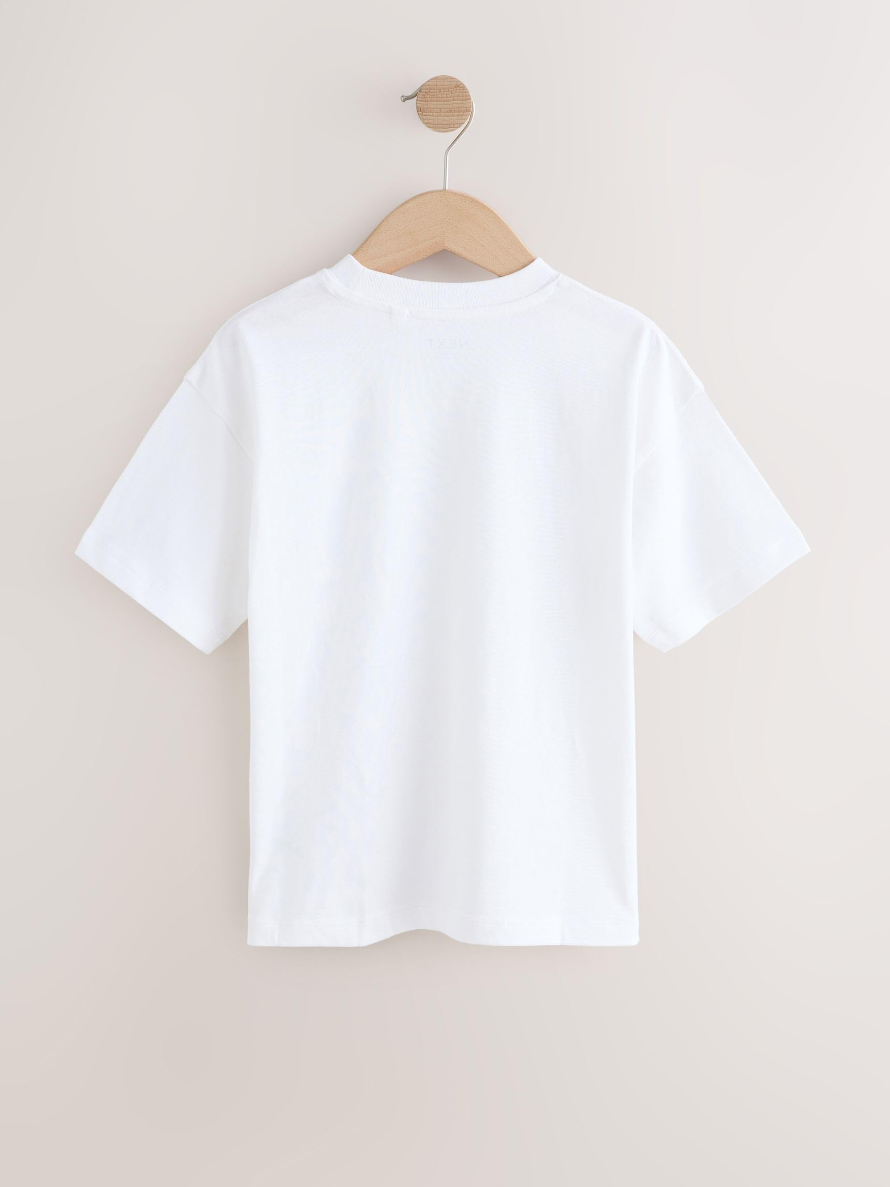 NEXT Jungen Relaxed Fit Kurzarm-T-Shirts, 8er-Pack
