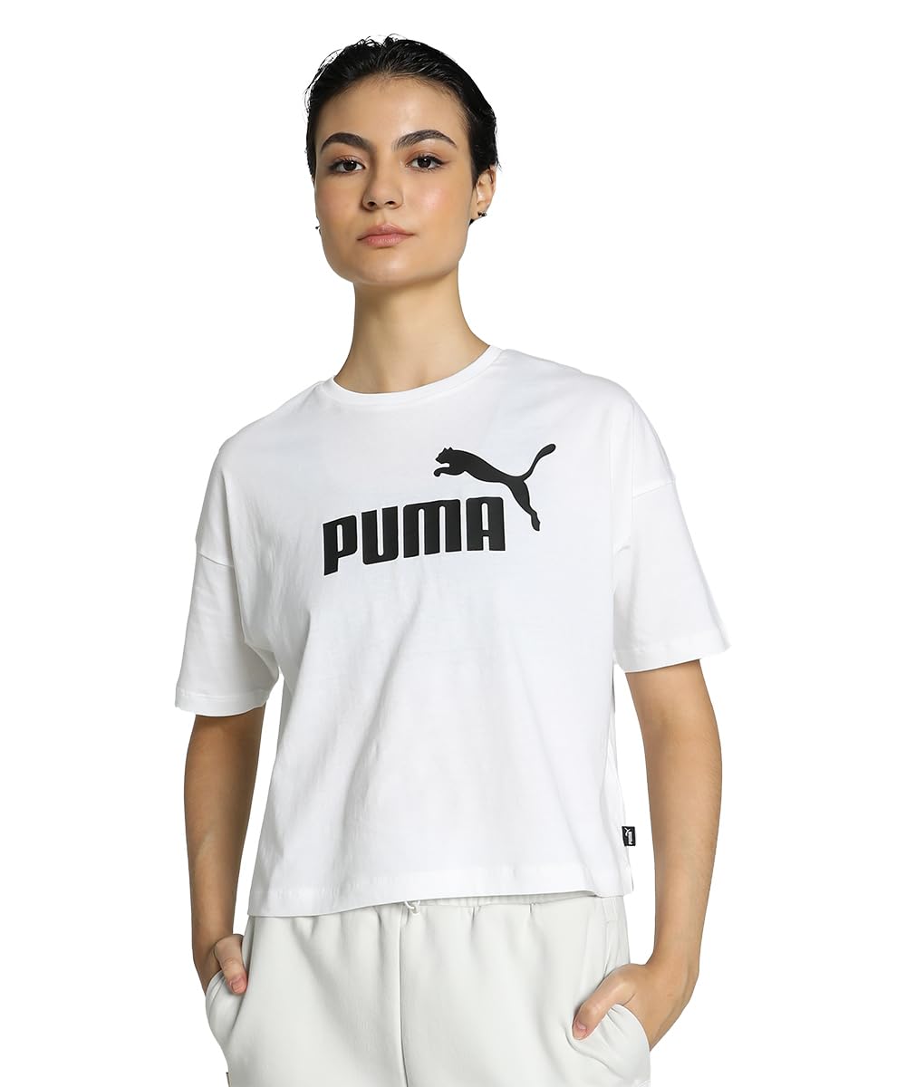 ESS Cropped Logo Tee Crop Top Kadın