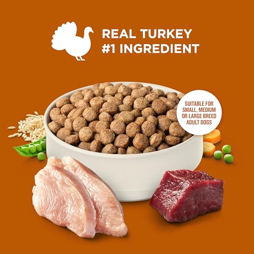 Nutrish Rachael Ray Healthy Weight Adult Dry Dog Food Real Turkey, Brown Rice & Venison Recipe, 4.5 lb. Bag - Image 6
