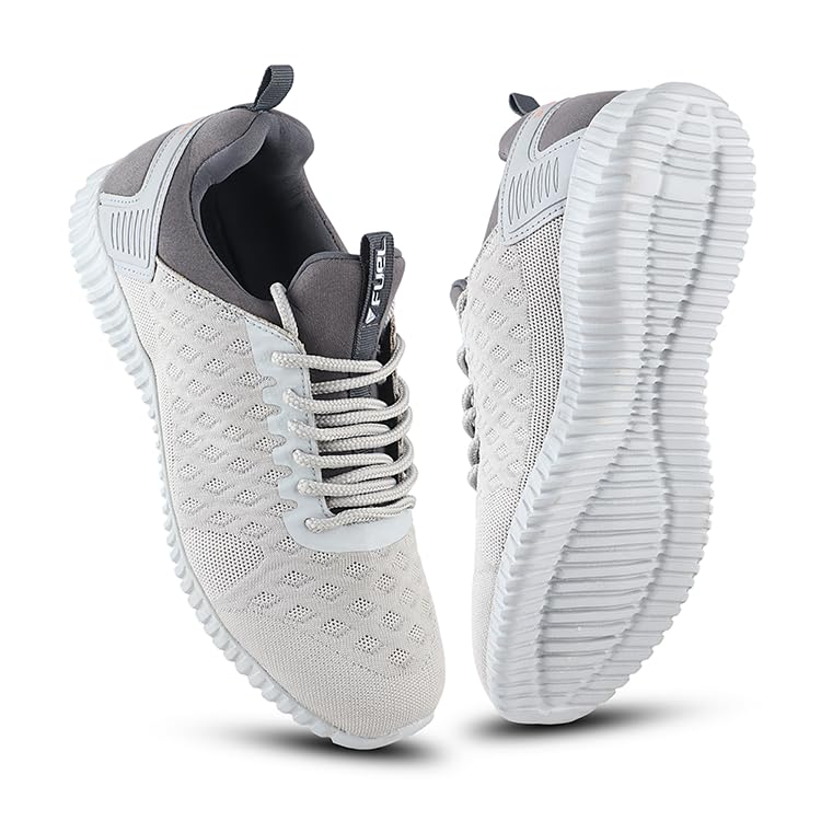Image of FUEL Sports Shoes for Men's Stylish & Comfortable Sneakers for Regular Wear, Walking, Travel & Outdoor Activities | Lightweight & Durable Sole