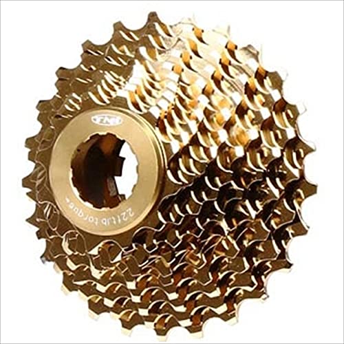 TNI「ティーエヌアイ」 アルミカセット 12-25T スプロケット Amazon | TNI アルミCNCカセット 12-25T シマノ 11S ゴールド | ティー