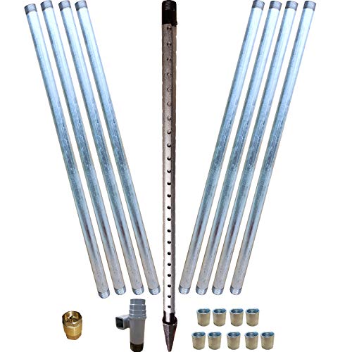 9 m Brunnen Bauset ----“Selbstbauer“----- für einen Rammbrunnen oder Schlagbrunnen _-=-_ Auch im Sortiment sind versch. Brunnenbauset Brunnenrohr Brunnenfilter Erdbohrer Schwengelpumpe also alles für den Brunnenbau