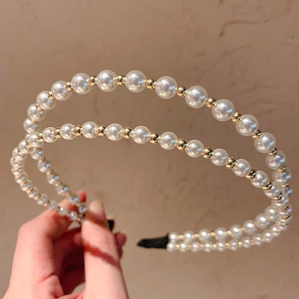 ProfessionalMinimalism Cute Lovely Hair Accessories White Pearl