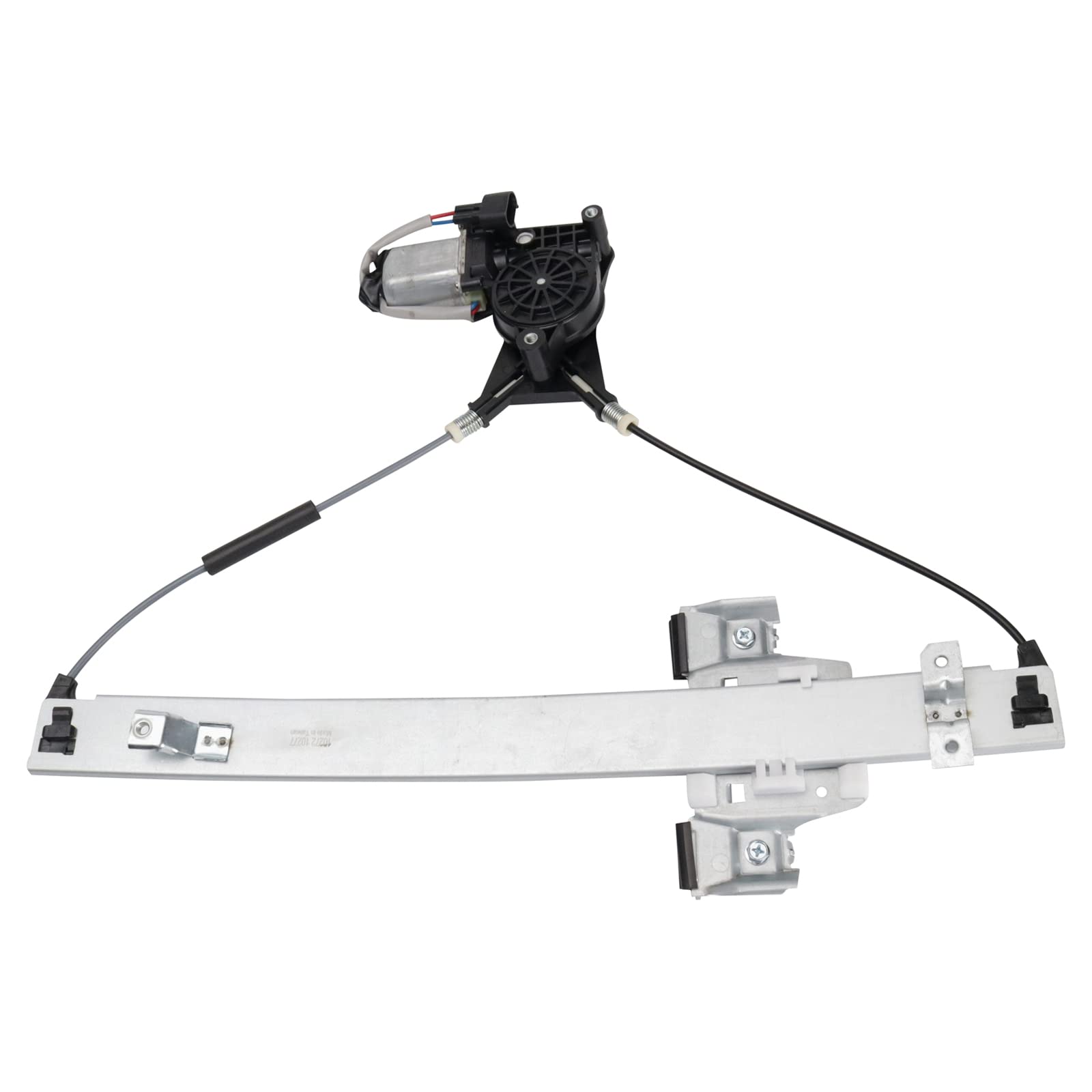 TRQ Front Left Power Window Regulator &amp; Motor Assembly Drivers Side | For 2005-2010 Dodge Dakota 2006-2009 Mitsubishi Raider 2011 Ram CH1350138