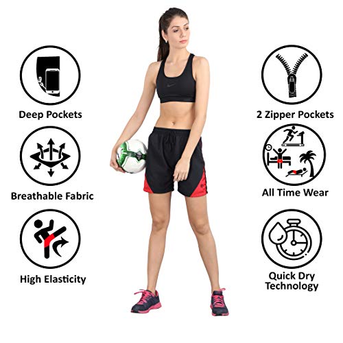 Image of Forest Club Shorts for Women | Lightweight | Nightwear | Casual Wear | Sports Shorts | Quick-Dry Technology with Cooling Fabric | Super Breathable