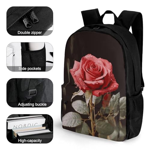 Mochila deportiva casual ligera para viaje unisex miniatura 3