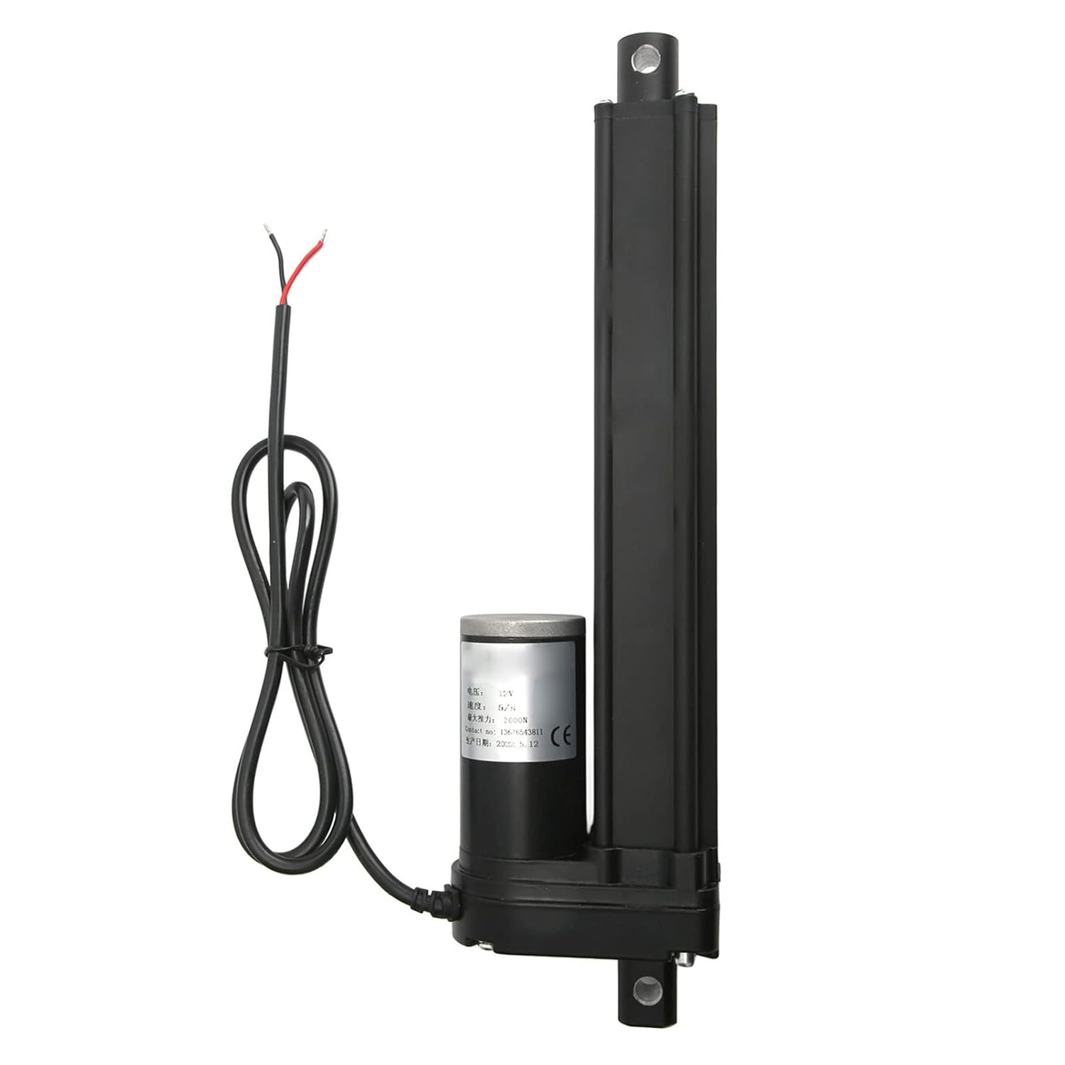 Stroke Linear Actuator, 12V DC IP54 Linear Electric Actuator with 3000N