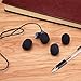Sunmns 10 Pack Mini Small Size Lapel Headset Microphone Windscreen Foam Cover, Black