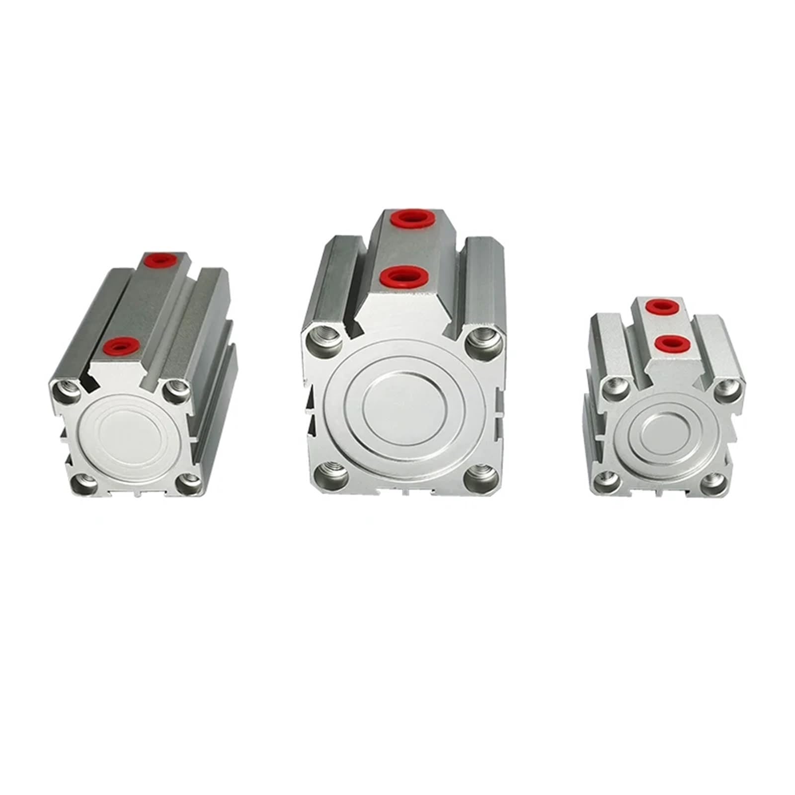 Doppeltwirkender Pneumatikzylinder SDA16/20/25/32/40 mm Bohrung, pneumatisch, kompakt, 5 10 15 20 25 30 35 40 Hub(Stroke 50mm,BORE 16mm)