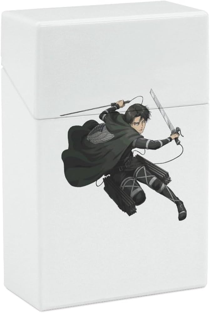 Amazon.co.jp: シガレットケース 進撃の巨人 リヴァイ 兵長 たばこ