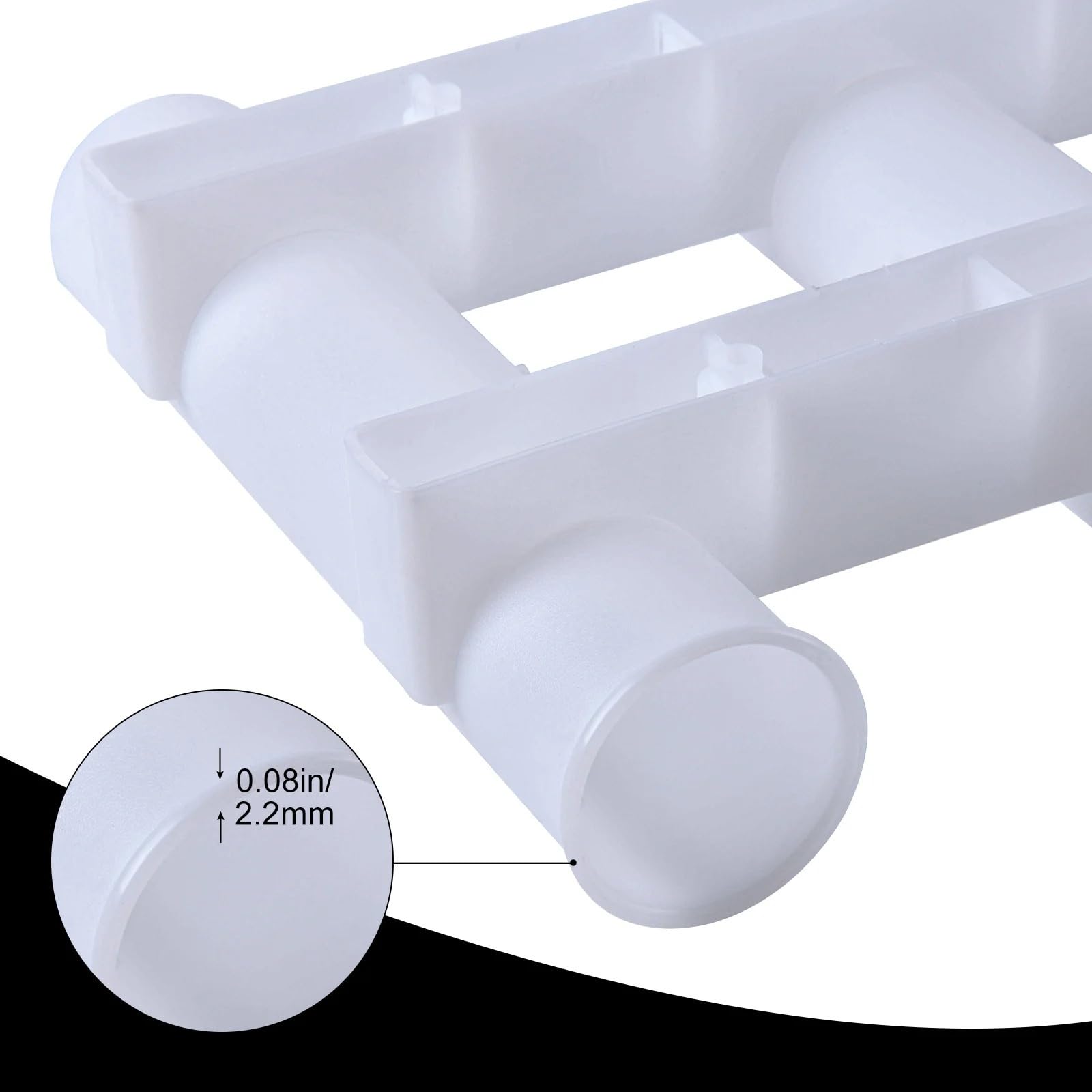 Portacanne da pesca 3-Tude Rack in plastica con accessori for barche a vite