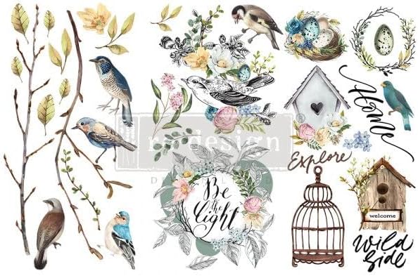 Decor Transfers 6" x 12"Garden Marvels