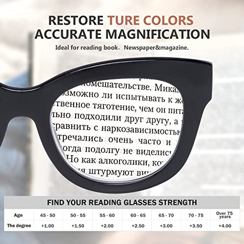 Lunettes De Lecture Bifocales Vintage Rétro Surdimensionnées Des Années