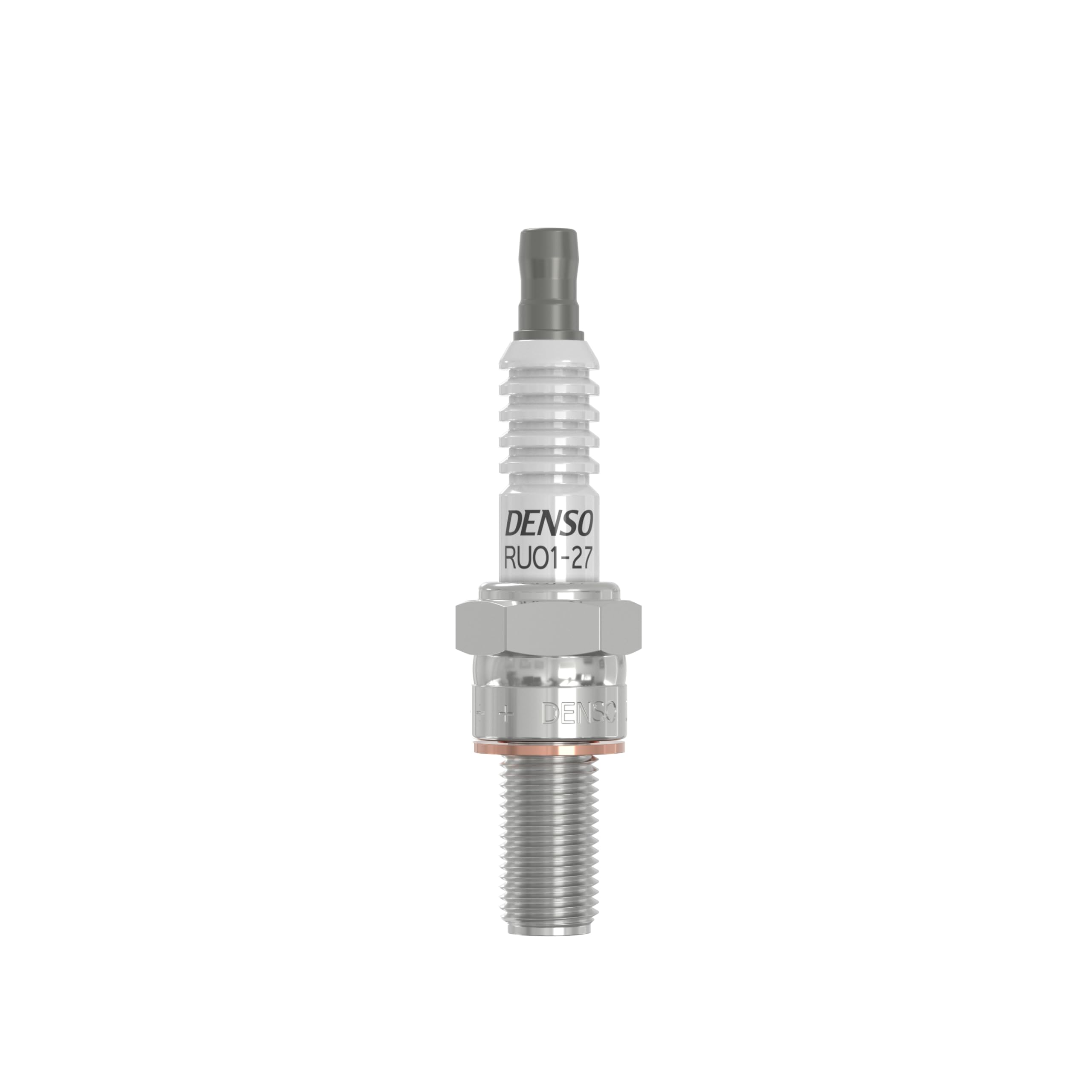 Bujía de encendido DENSO RU01-27, recambio calidad OE | Bujía de encendido calidad OE, rendimiento de encendido fiable, ajuste preciso, diseñada y fabricada por DENSO