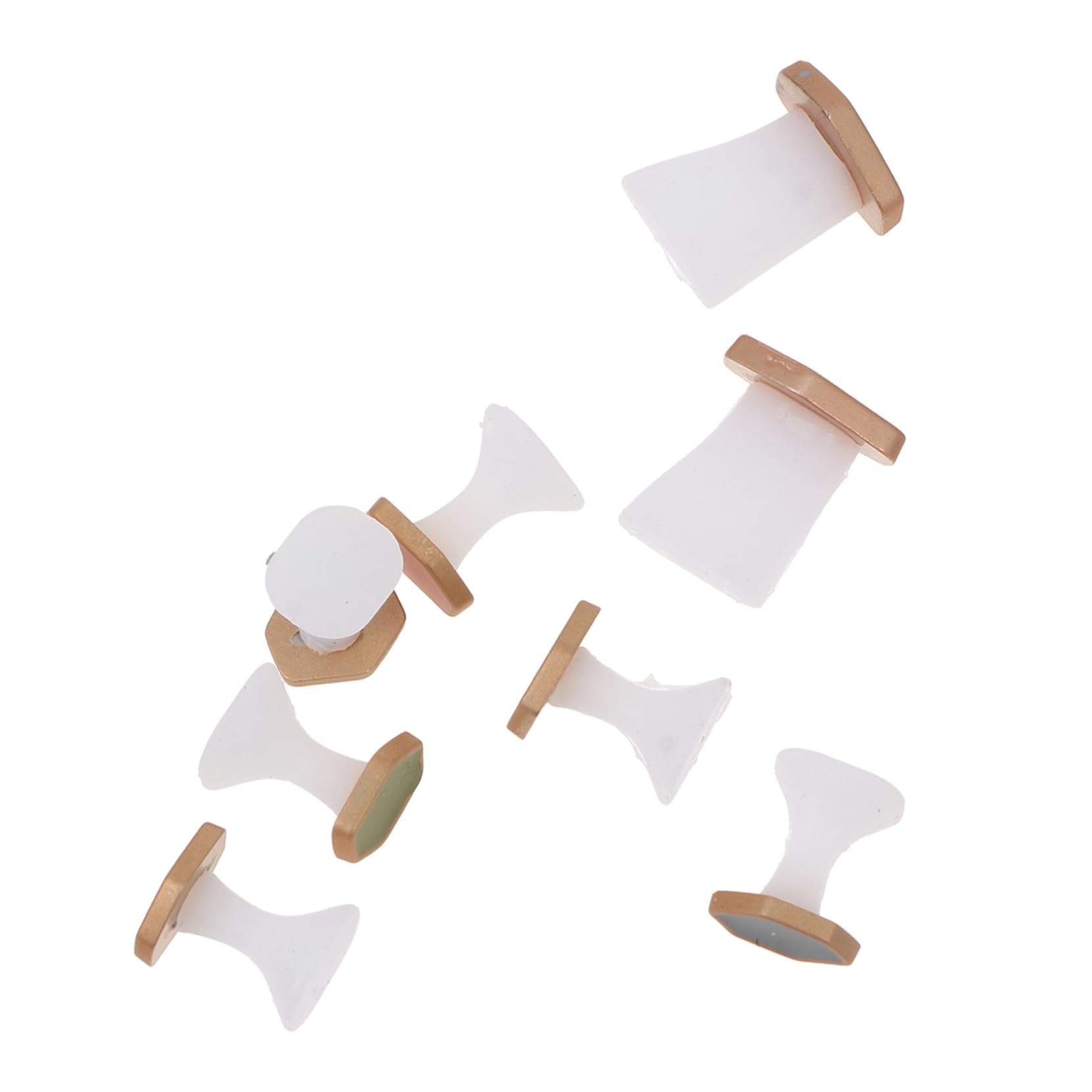 SHERCHPRY 8Pcs Silicone Toe Separators Comfortable Toe Protectors for Nail Art and Reusable Toe Dividers for Bunion Relief and Toe Alignment Easy to Clean and Durable