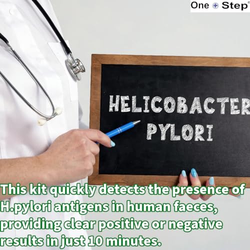 Image of Stomach Ulcer Test Helicobacter H Pylori - Fecal Kit - One Step (1 Test)