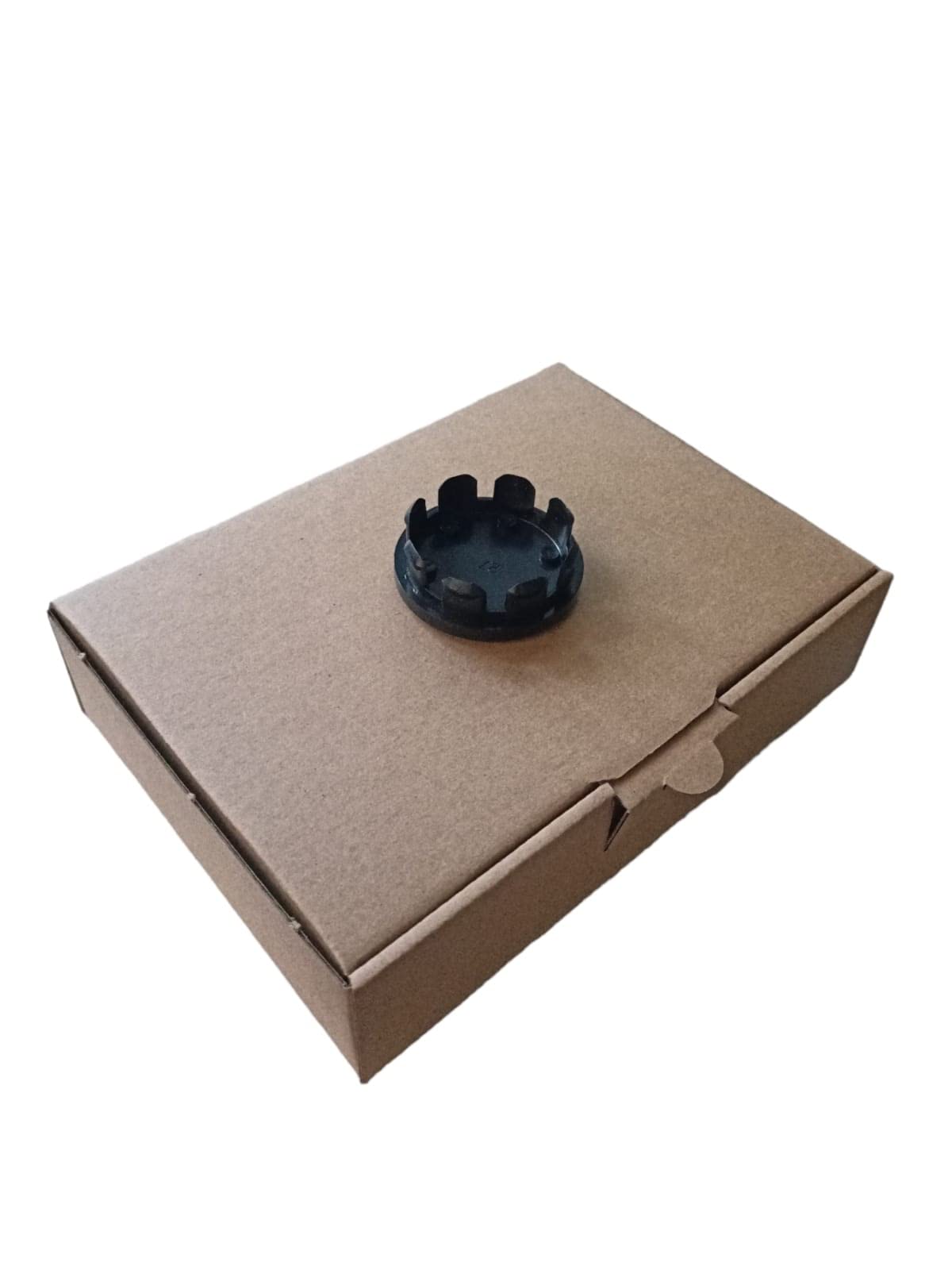 Set 4 Tappi Coprimozzo Copri Mozzo con Scorpione Diametro 50 mm Compatibili per ABARTH Cerchi Essesse Coppe Coppette per Cerchi in Lega Giallo Nero
