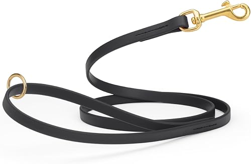 Viper Biothane Working Lead for Dogs 6ft Black