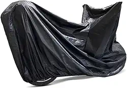 Capa de Cobrir Moto Ideal Para Motos Big Trail com Baú Impermeável Térmica Totalmente Forrada na parte Interna, de Couro Anti Risco, Chuva, Sol, Unha de Gato e Poeira Pode Usar com Moto Quente