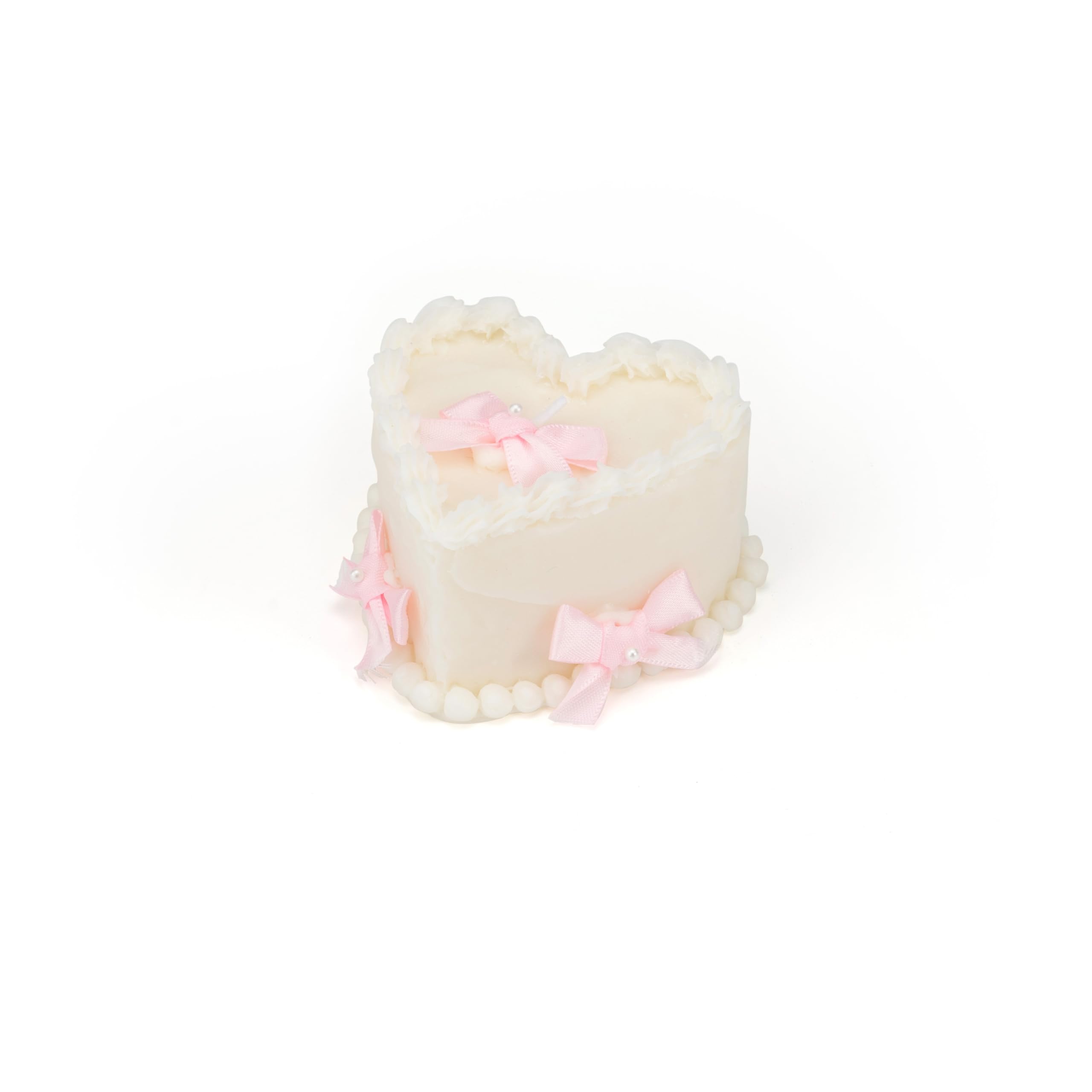 Heart Cake Candle