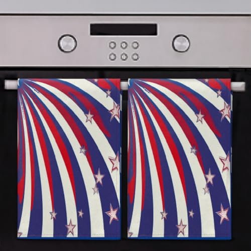 Torchons de cuisine microfibre de qualité supérieure au design tricolore moderne - 7