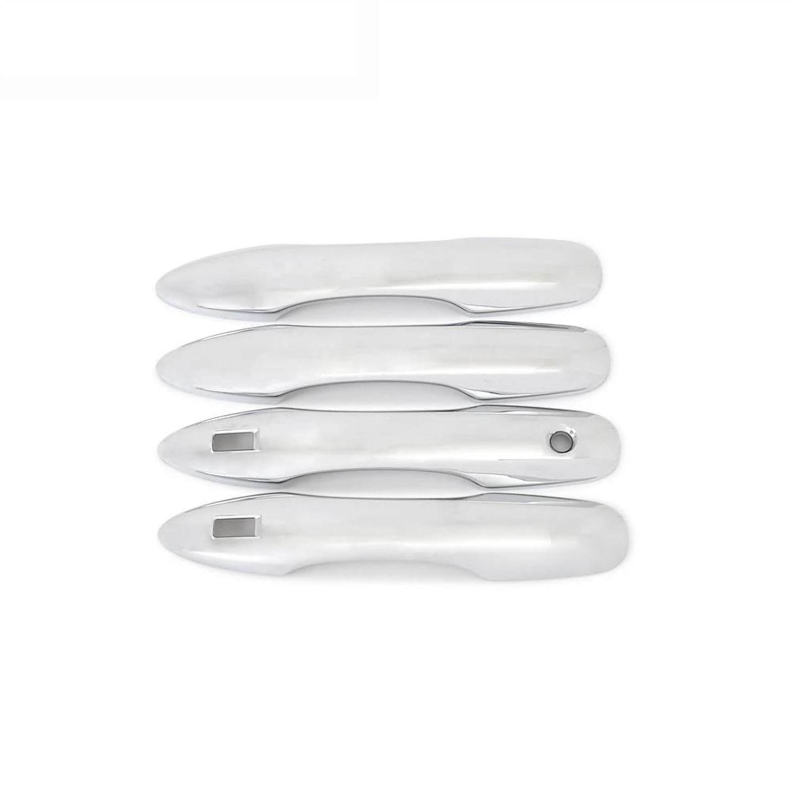 Kjhopy Chrome A Car Door Handle Cover Trim For Toyota For Camry 70 17-23 For Corolla For Cross For Prius For Avalon 19-23 Accessories Exterior Door Handle(Chrome A)
