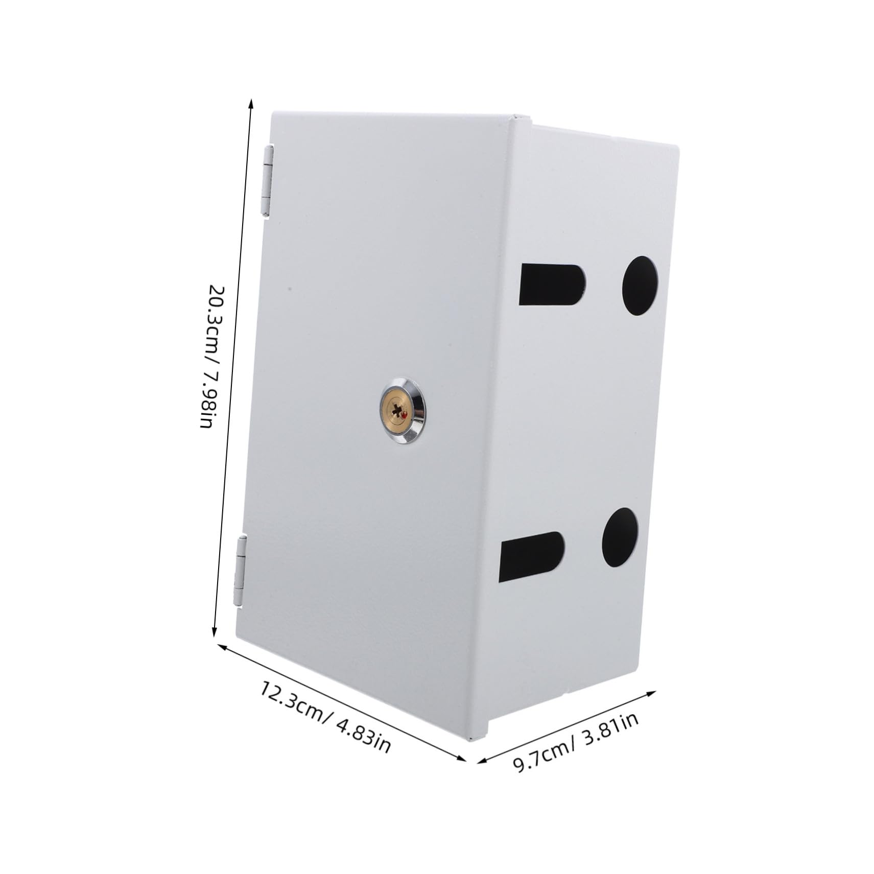 SEWACC Caja de Enchufe Protectora y Segura Cerradura de Acero Inoxidable para Exterior Adecuado para Tomacorriente al Aire Libre y Carga de Vehículo Eléctrico
