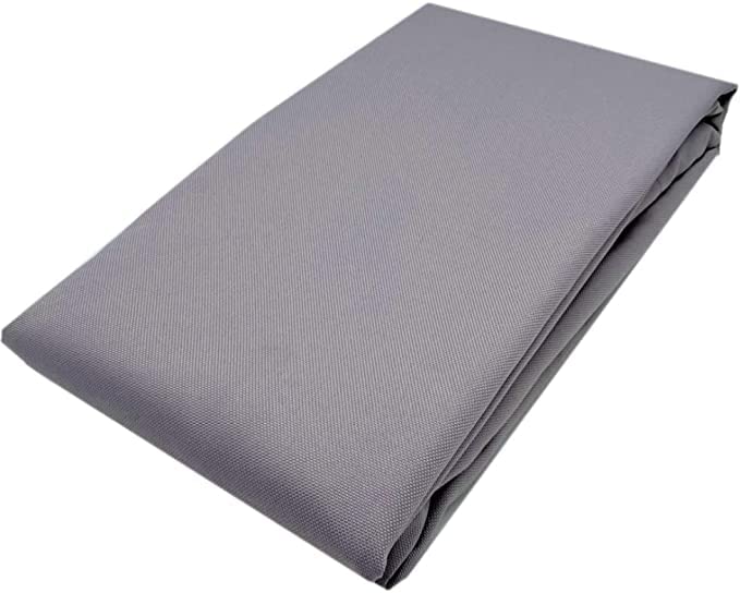 TELO TENDA PER TENDALINO + COPRI TENDALINO CAPOTTINA PARASOLE A 4 ARCHI VARIE MISURE E COLORI (GRIGIO, 240 X 200)
