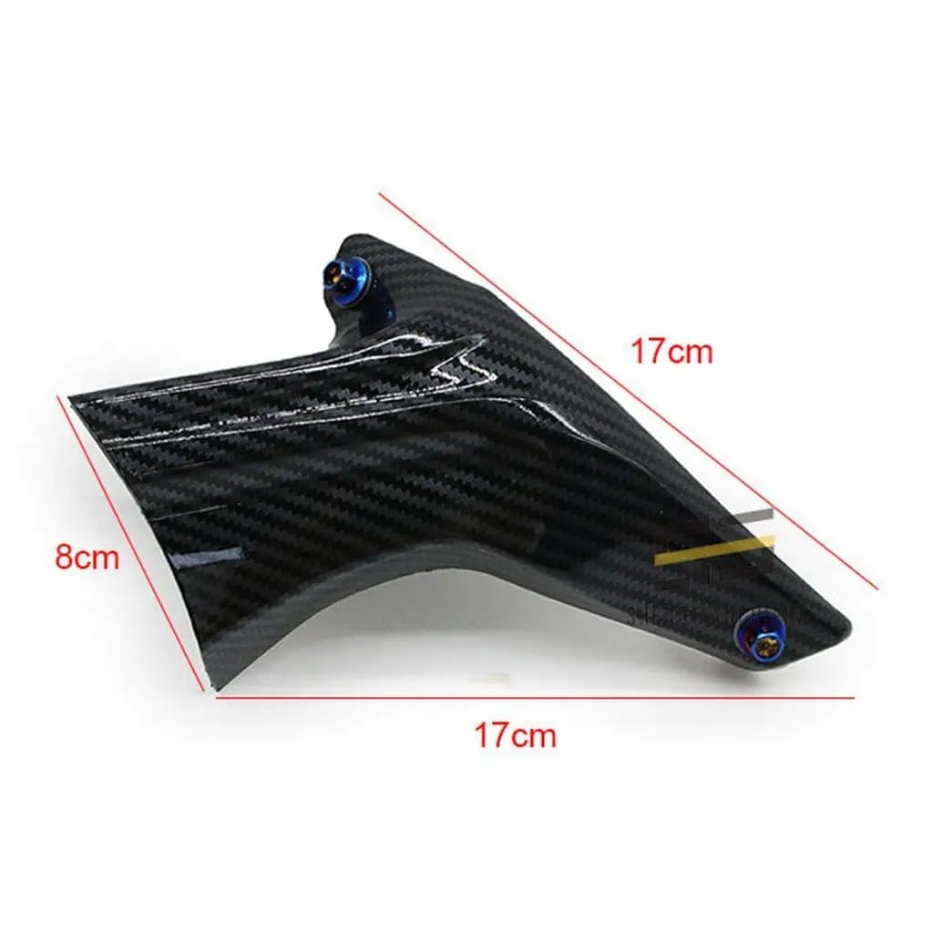 Brake Cooling Mounting Zestaw osłon wlotu powietrza hamulca motocyklowego Zacisk chłodnicy pasuje do Panigale V4S 2018-2020 V4R V4 Radiator Cover