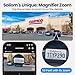 SOLIOM- True 8MP HD Security Cameras Outdoor Wireless, Add-On Camera, Solar Powered, Auto Tracking,Requires Homebase, Homebase Supports Up to 4 Cams
