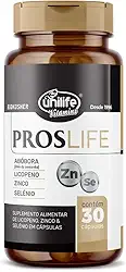 ProsLife Óleo de Semente de Abóbora + Licopeno + Zinco + Selênio 30 Cápsulas Unilife