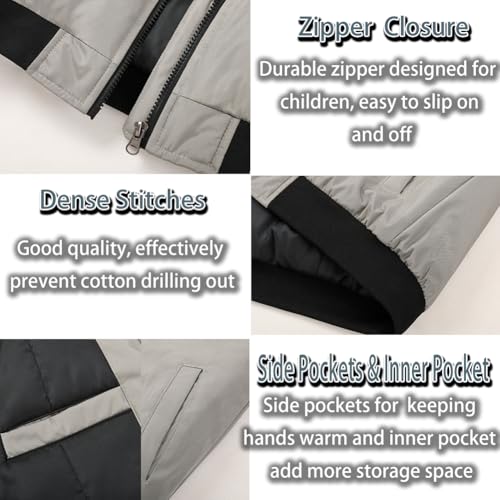 Image of SNOW DREAMS Boys Girls Bomber Jacket Flight Jackets Spring Varsity Jacket
