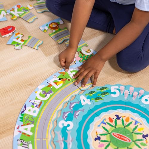 Melissa & Doug Round the Shore Tracks 27 inch Wide Floor Puzzle - image 6