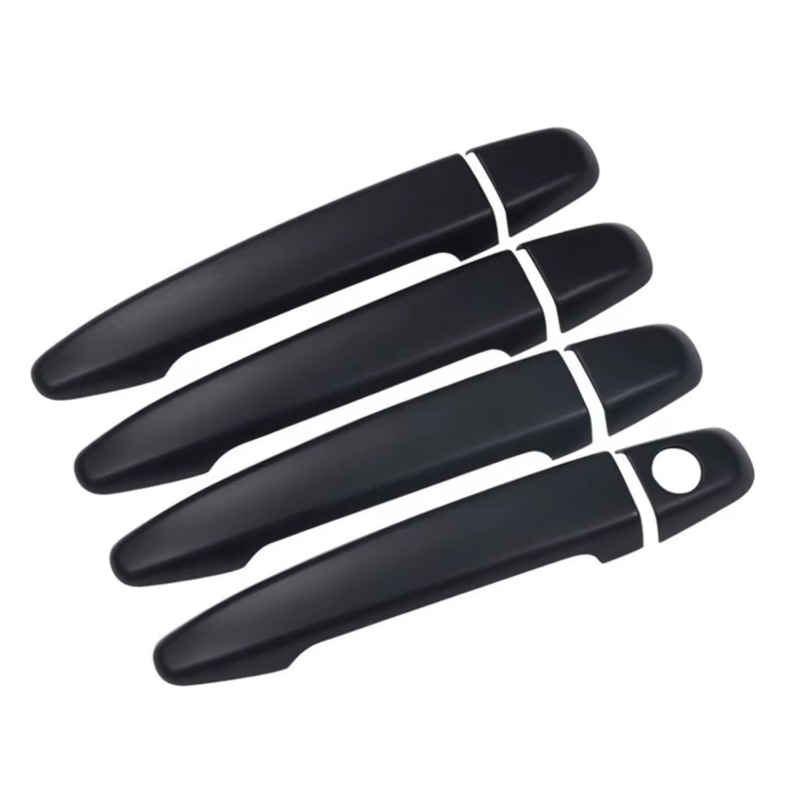 Qdzvalumv One Color Car Door Handles Cover Shell Compatible With Toyota For 4Runner 2003-2009 Car Exterior Front Rear Left Right Door Handle Cover Set