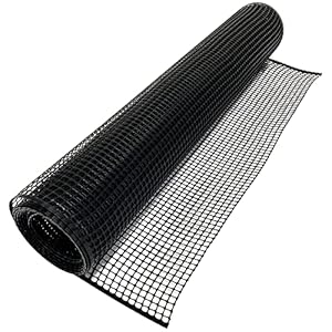 Cardinal Gates Heavy-Duty Outdoor Deck Netting, Black, 15′, Safety Net and Deck Netting for Pets and Children
