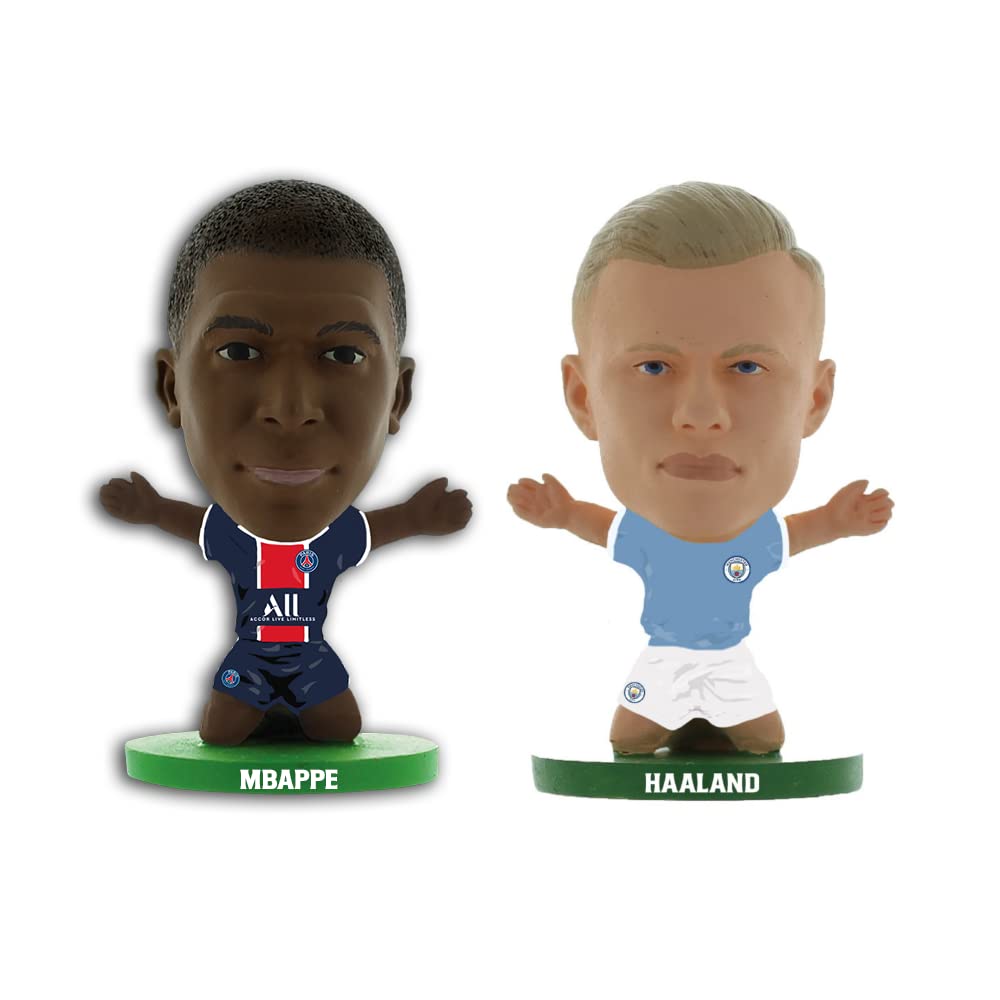 SoccerStarzKylian Mbappe & Erling Haaland Combo Pack (2-Pack)
