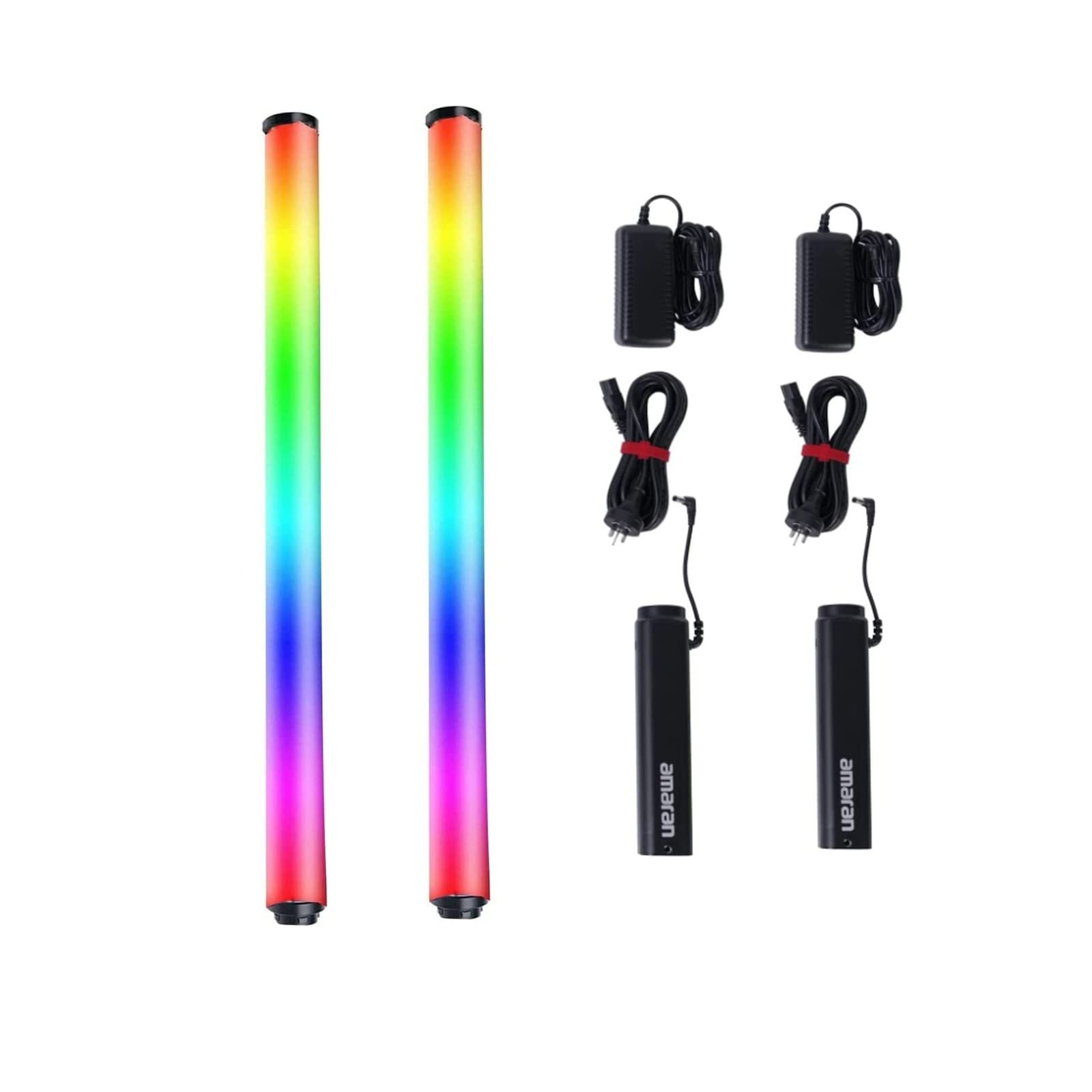 Amazon.com : Aputure 2-Packs Amaran T2c RGB LED Tube Light 