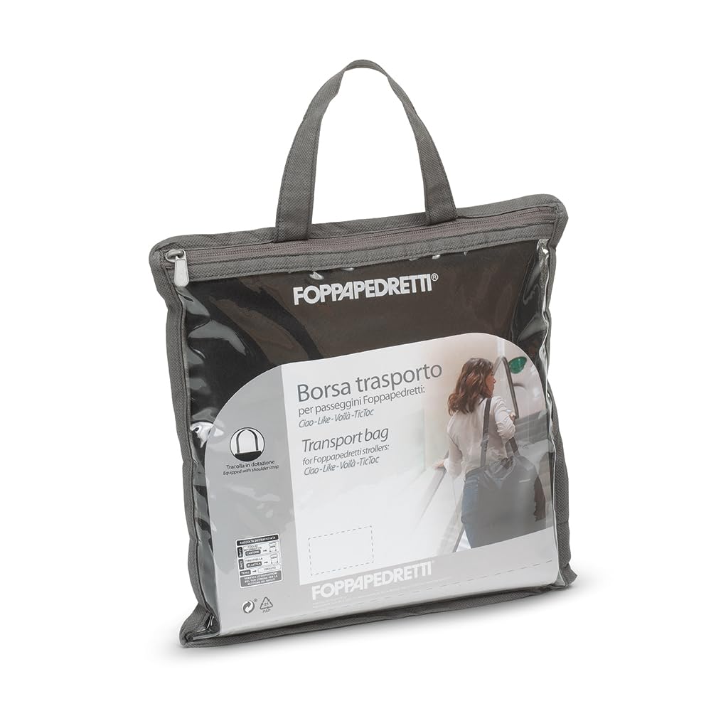 Foppapedretti Borsa trasporto, Nero