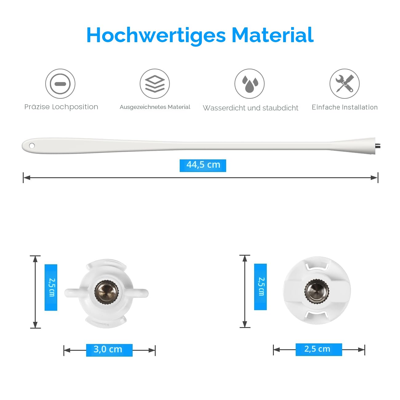 HOLACA Babyphone-Halterung für HelloBaby HB40/ HB65/ HB66/ HB6339/ HB6336/ HB6351/ HB6550 & Blemil Babyphone BL9052-2, Halterungen kompatibel mit allen Kameras mit 1/4-Zoll-Schraube