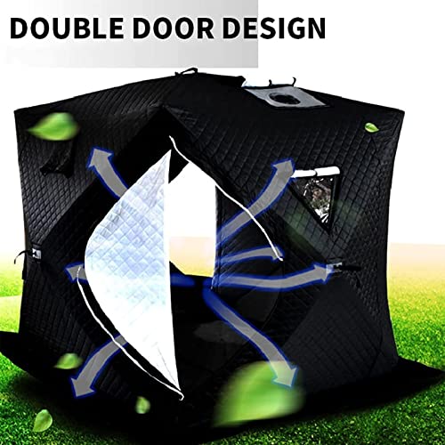 Carpa para pesca en hielo 3-4 personas impermeable y térmica miniatura 5